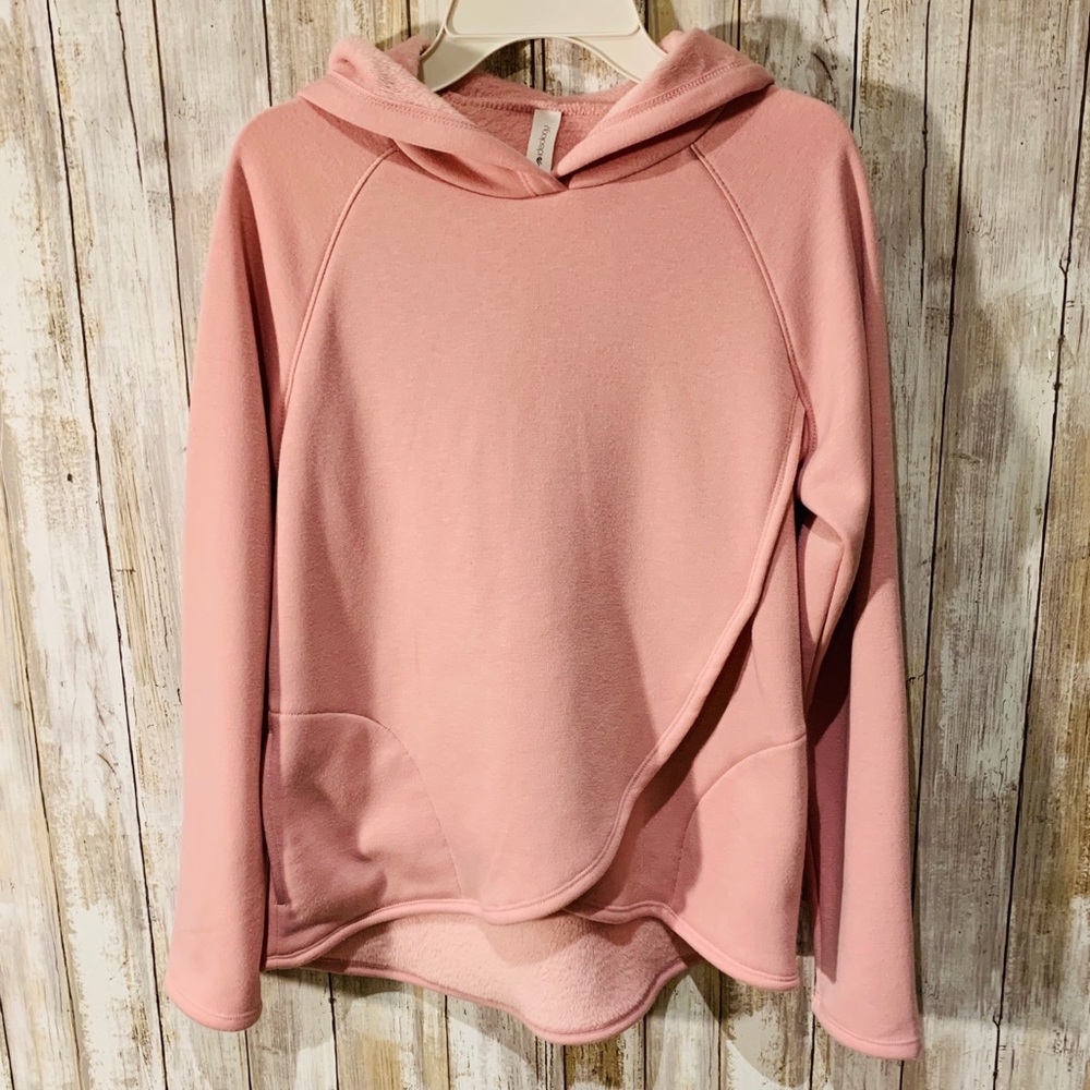 Girls Ideology cute light blush hoodie